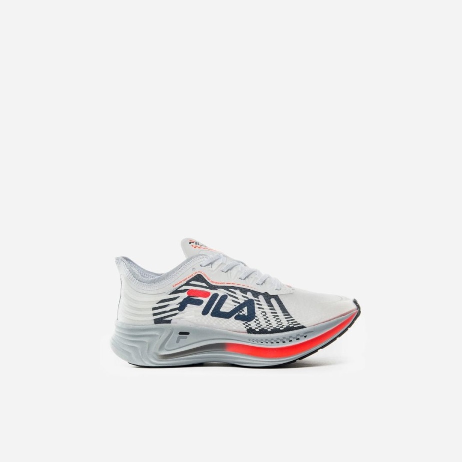 Fila Dámský Racer Carbon White/navy/ohnivý Korál