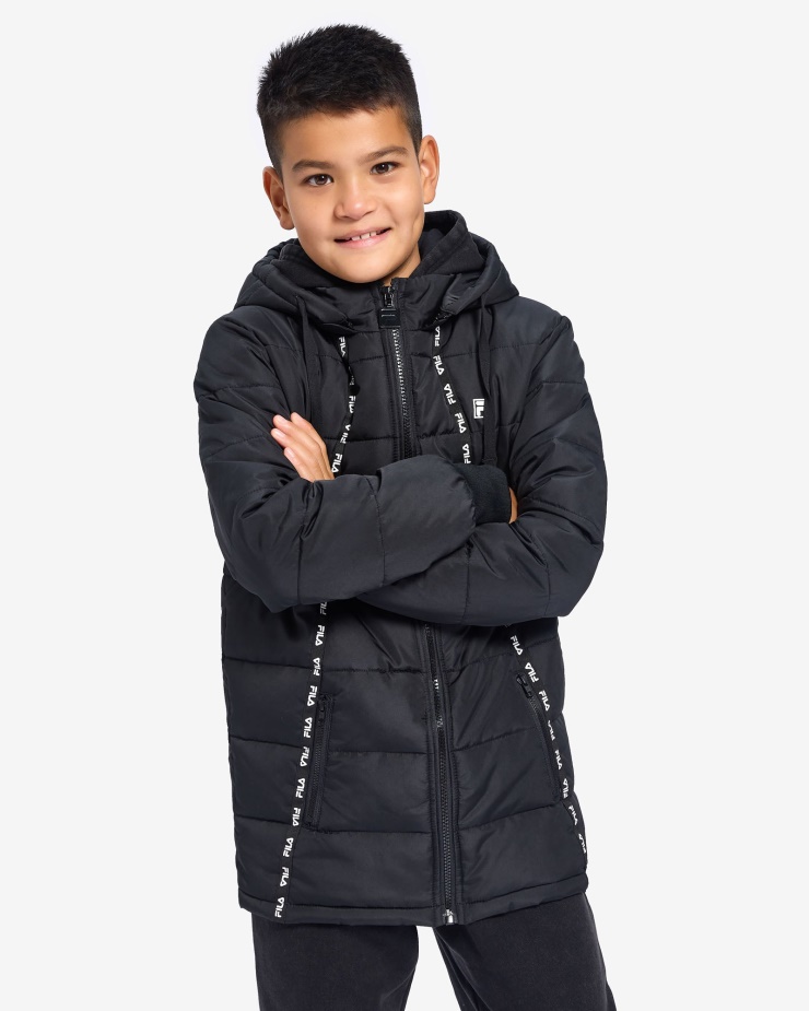 Fila Chlapecká Maxim Puff Bunda černá