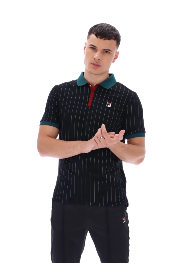 Bb1 Classic Fila Vintage Pruhované Polo