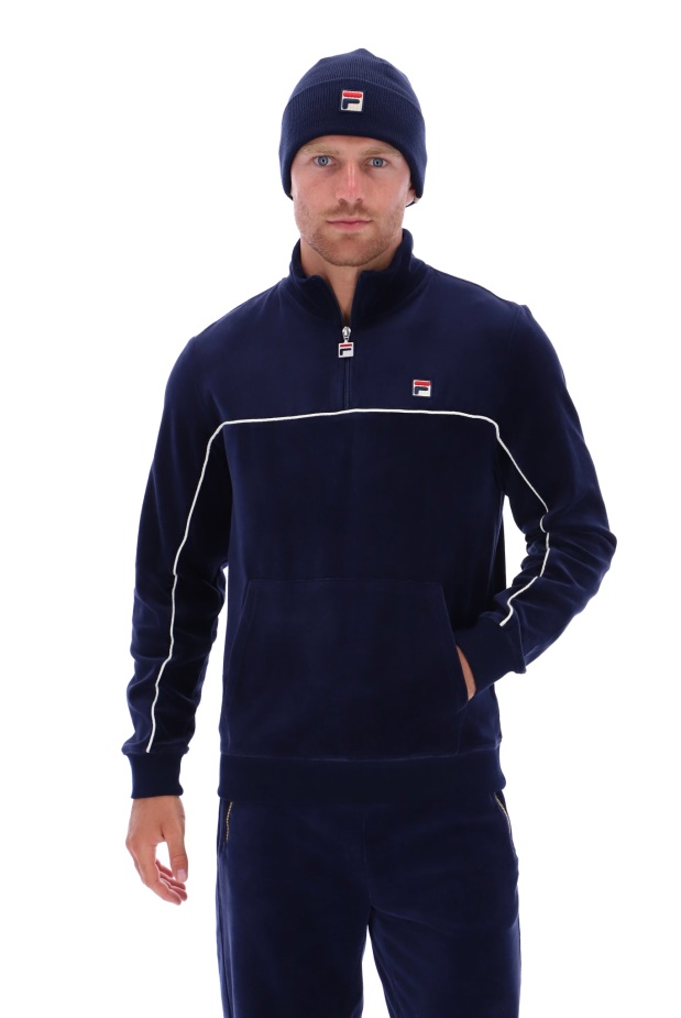 Fila Duke Velur 1/4 Zip S Paspulí