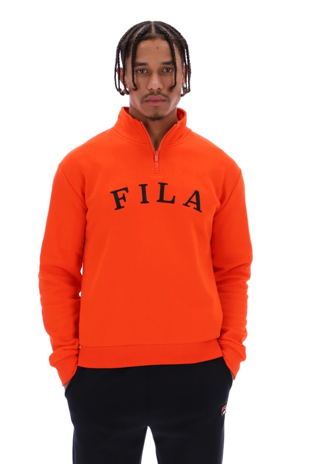 Madox Unisex Mikina Se Staženým Ramenem Fila