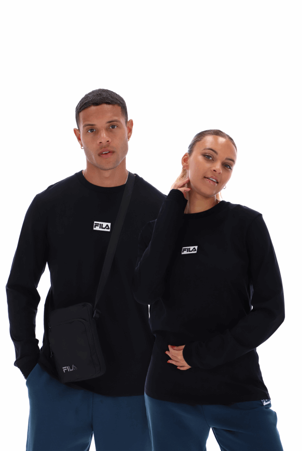 Dubové Unisex Tričko S Dlouhým Rukávem Fila