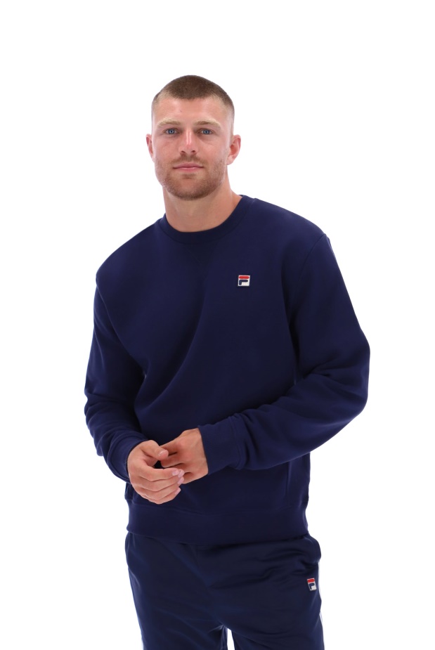 Fila Luka Essential Crew S žebrovanými Bočními Panely