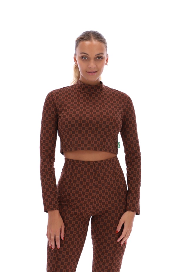 Crop Top S Dlouhým Rukávem Fila Tori