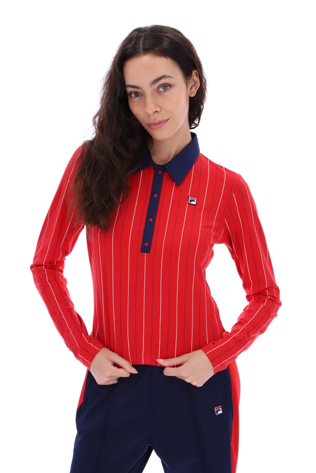 Jada Dlouhý Rukáv Bb1 Polo Top Fila