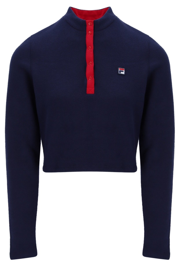 Josie Vysoký Krk Rib Top Fila